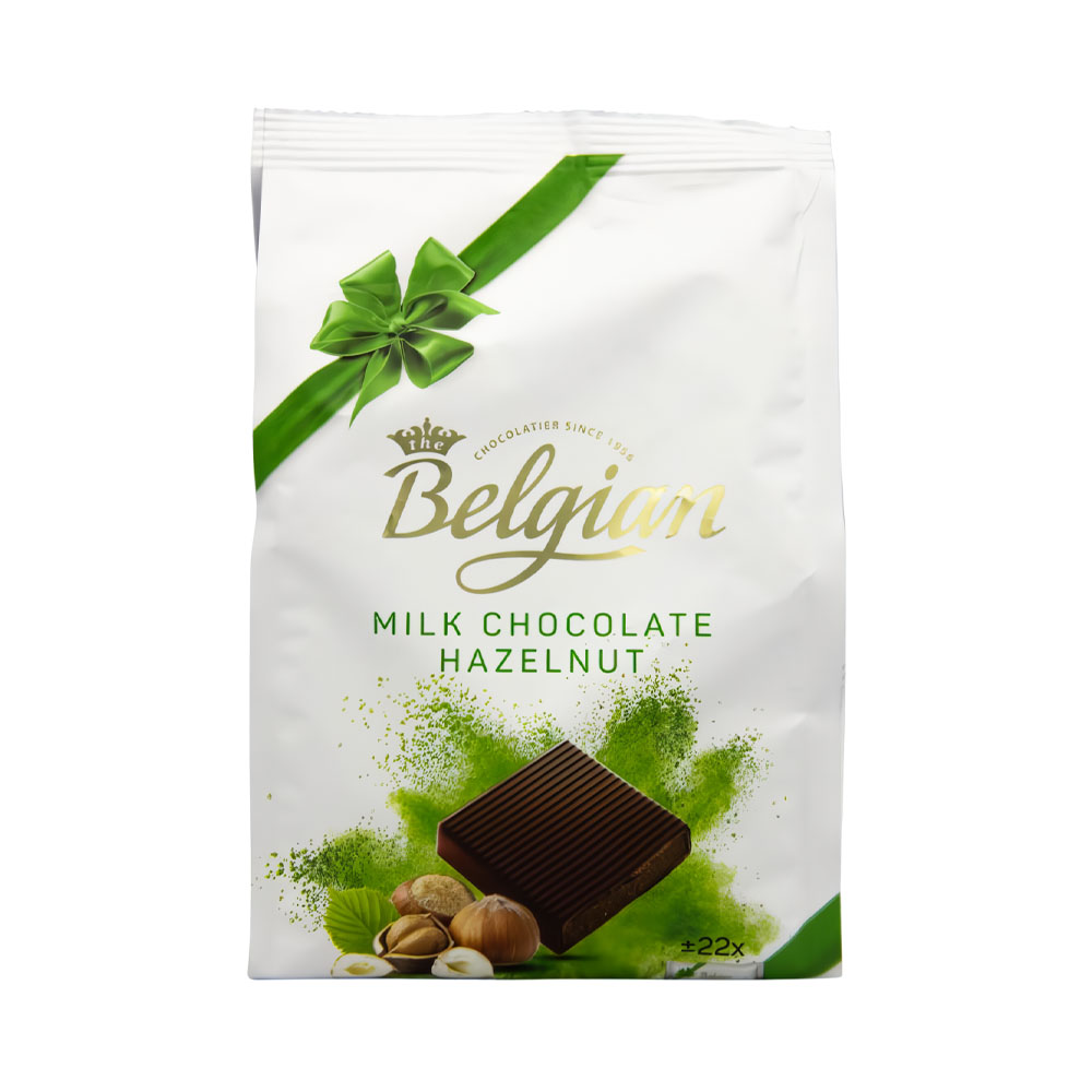 CHOCOLATE THE BELGIAN MILK HAZELNUT 176GR