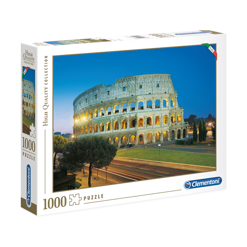 Rompecabezas Clementoni Coliseo de Roma 1000 piezas