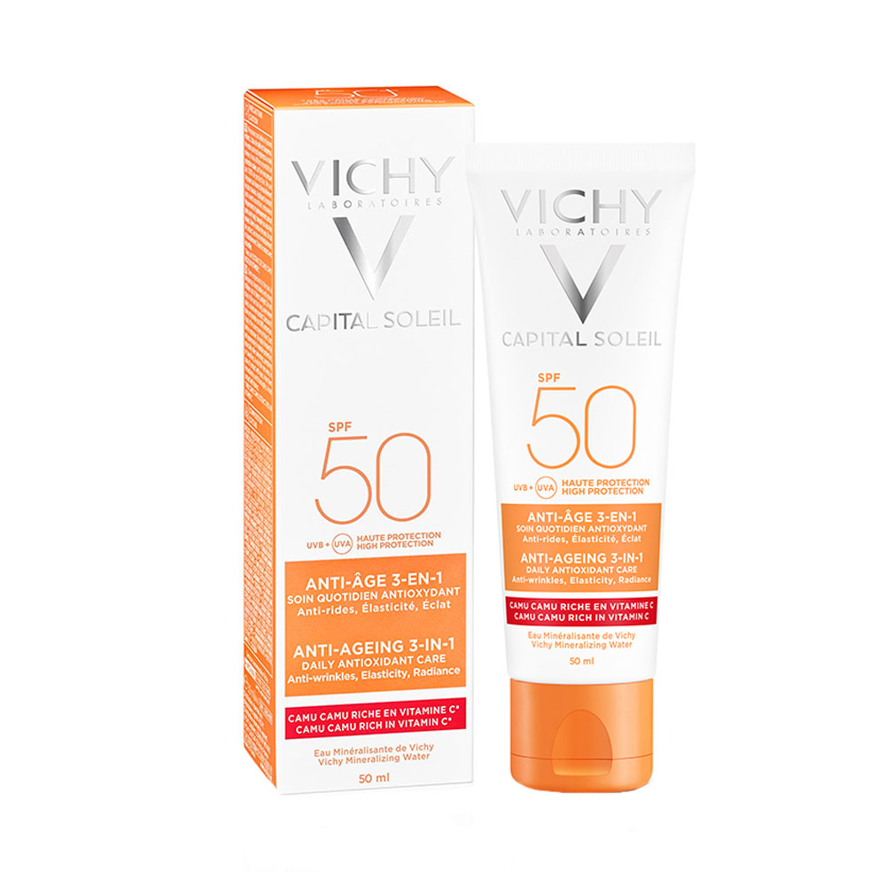 Protector Solar Facial Vichy Ideal Soleil Anti-Age Spf50 50ml
