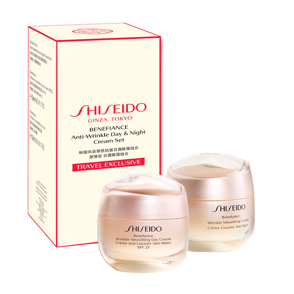 Set Shiseido Benefiance Anti-Wrinkle 2 Piezas