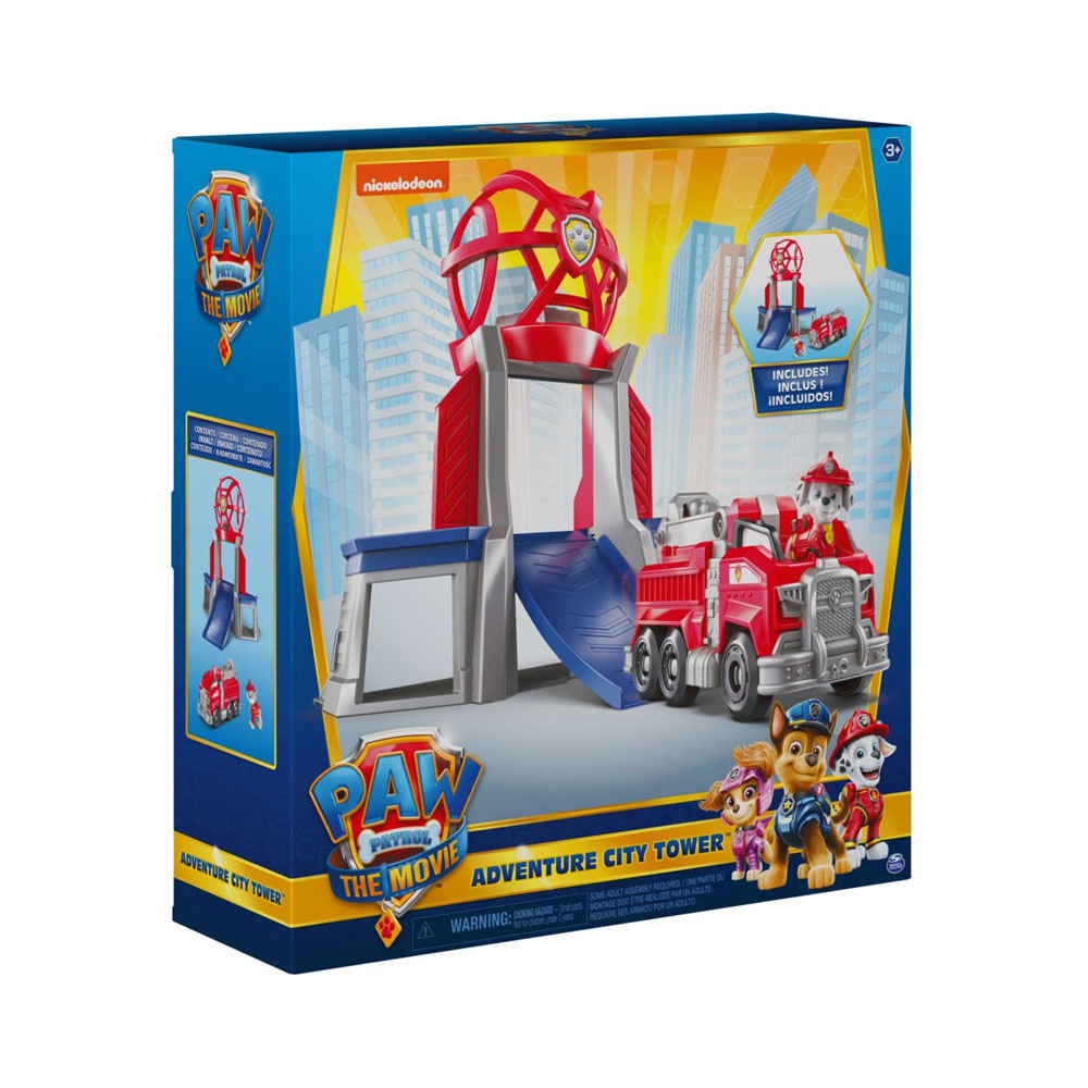 JUGUETE SPIN MASTER PAW PATROL THE MOVIE ADVENTURE CITY TOWER