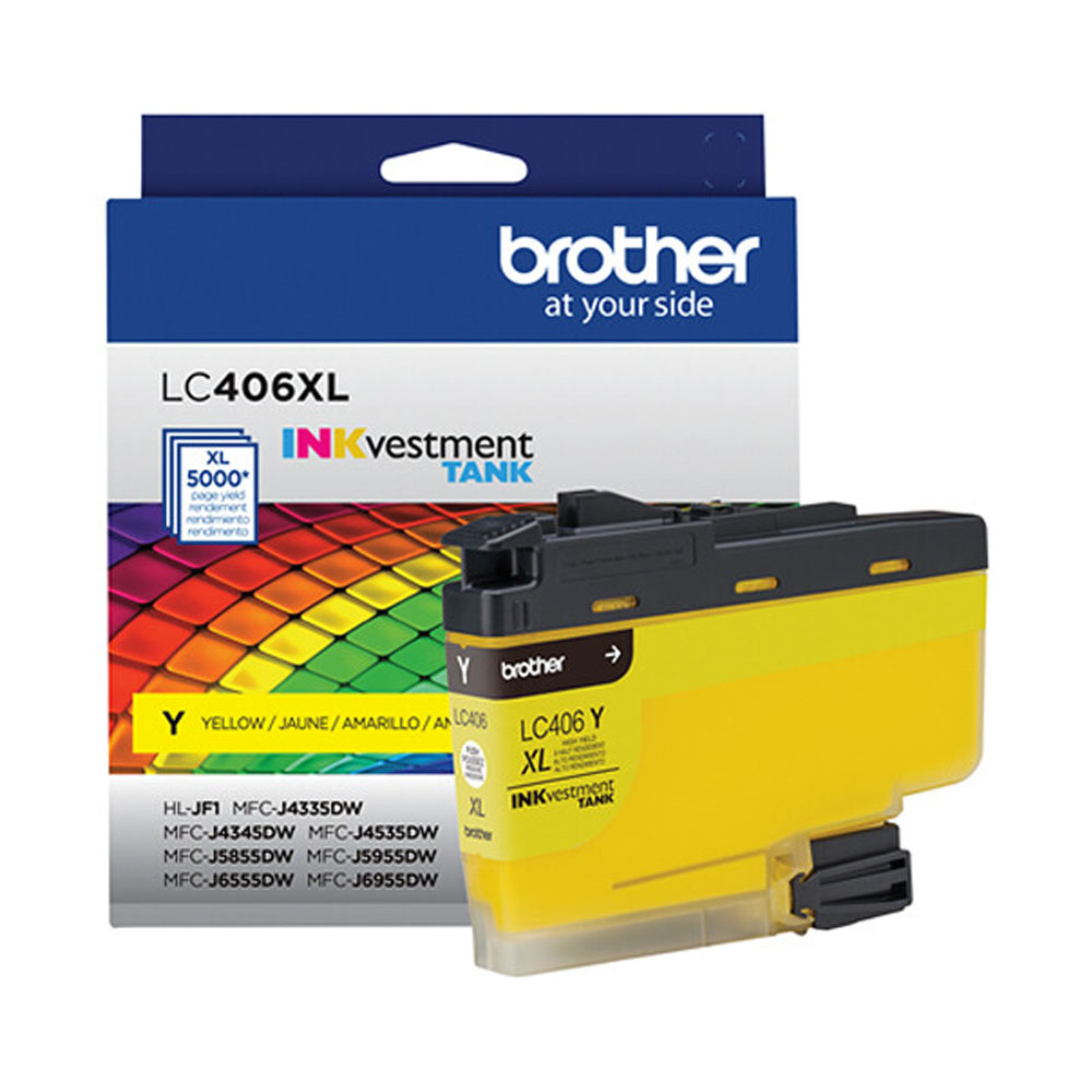 CARTUCHO BROTHER LC406XL YELLOW