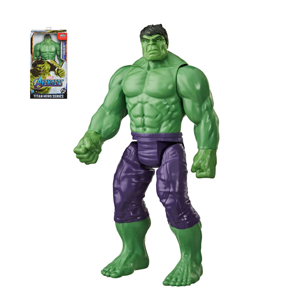 Muñeco Hasbro Avn Titan Hero Dlx Hulk - E74755l00