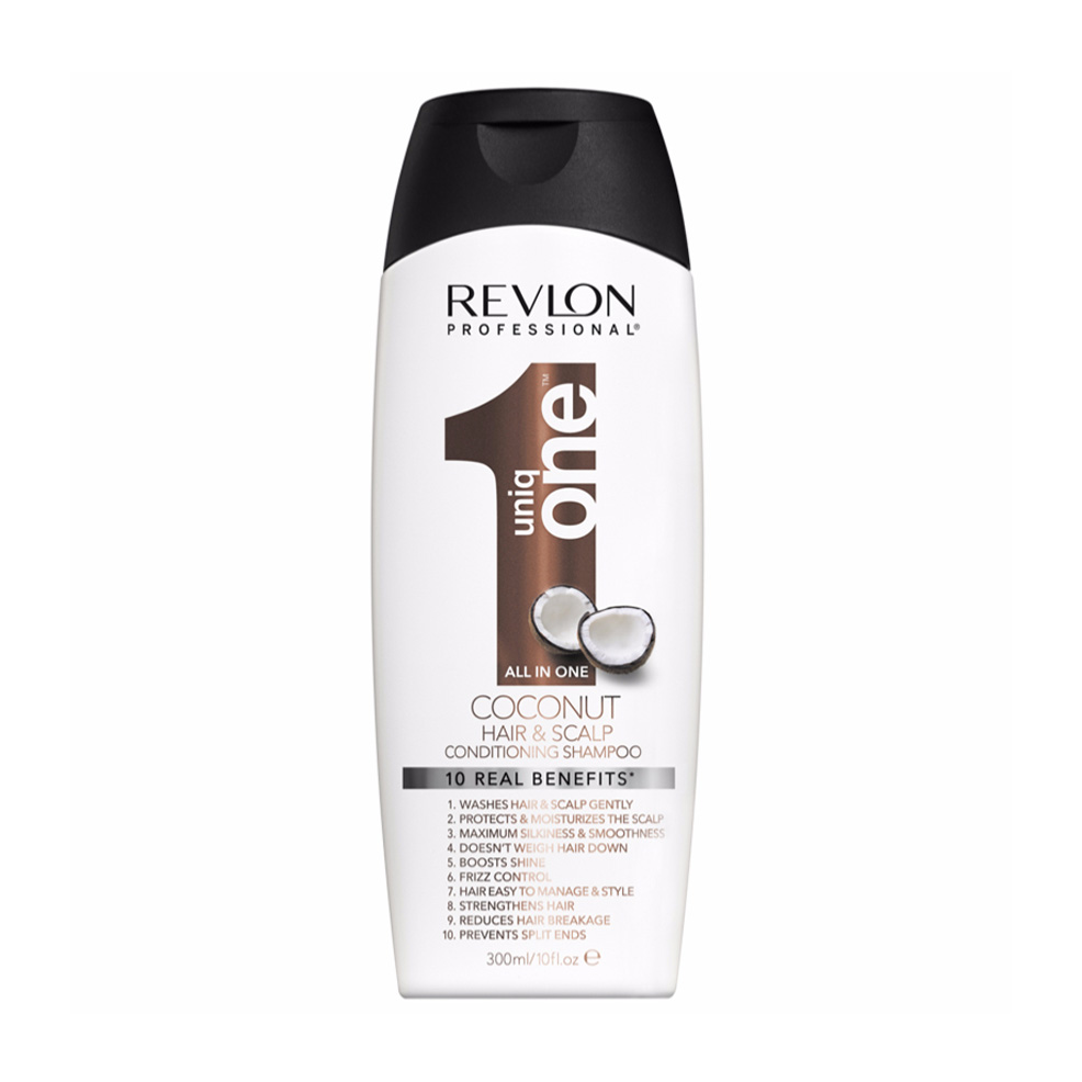Shampoo + Condicionador Revlon Uniq One Hair & Scalp Coconut 300ml