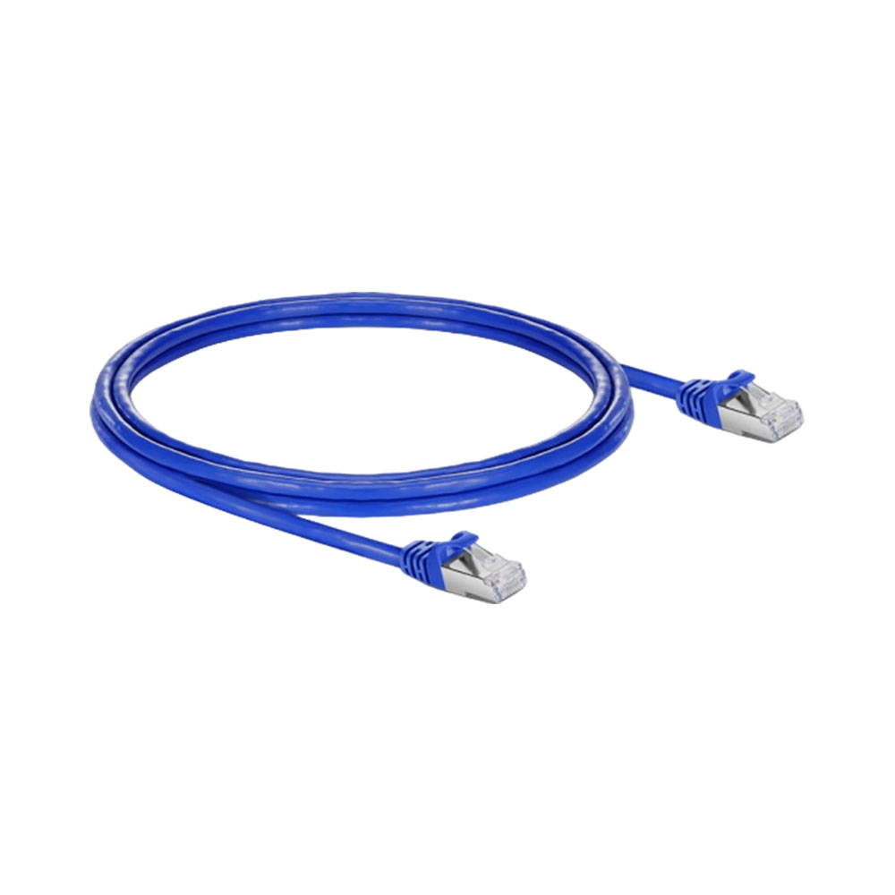 CABLE DE RED IURON CAT6 UTP PATCH CORD 24AWG 1M AZUL