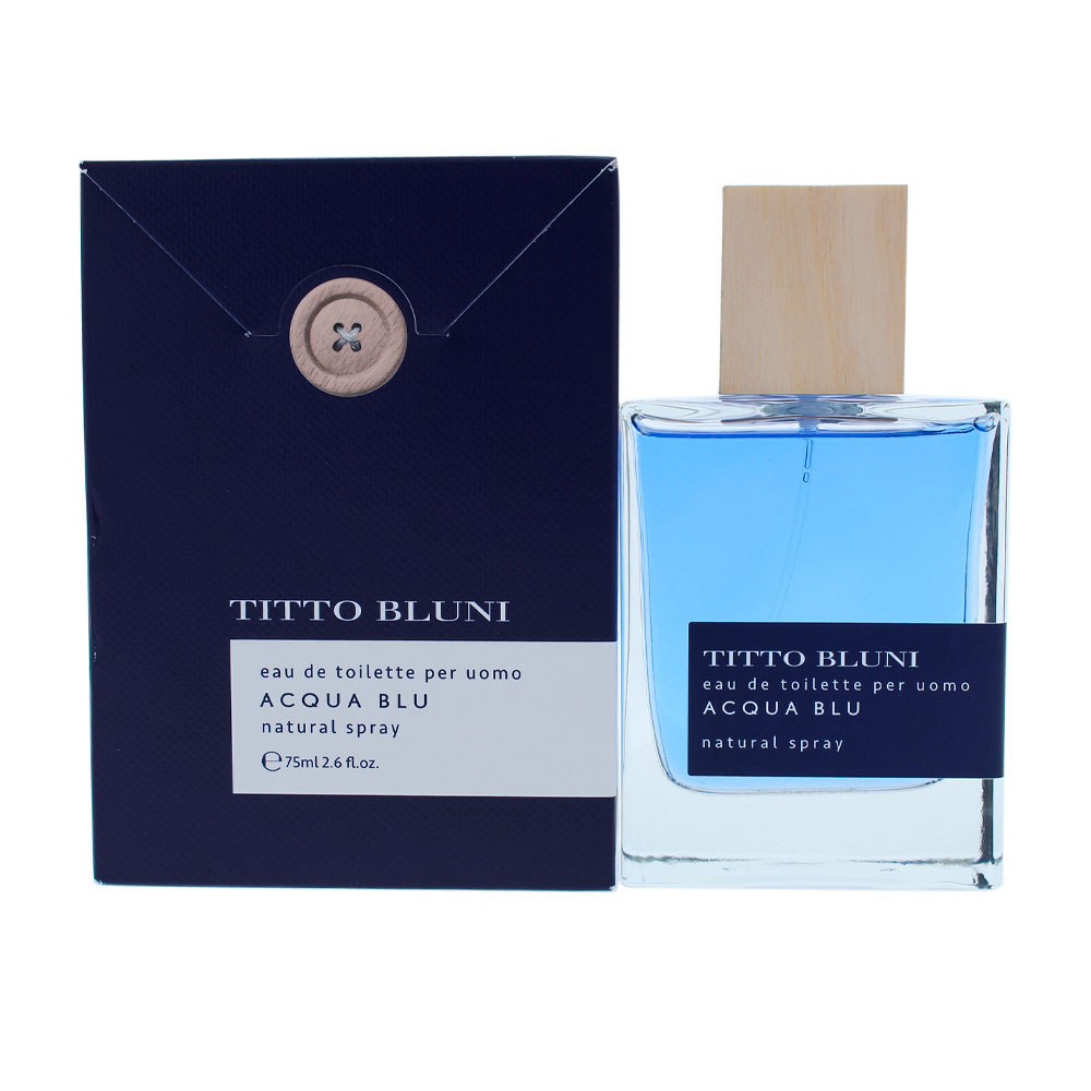 Perfume Titto Bluni Acqua Blu Man Eau de Toilette 75ml

