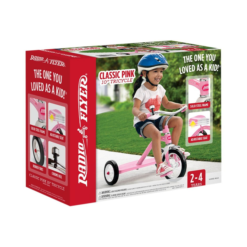 TRICICLO RADIO FLYER 34G CLASSIC PINK