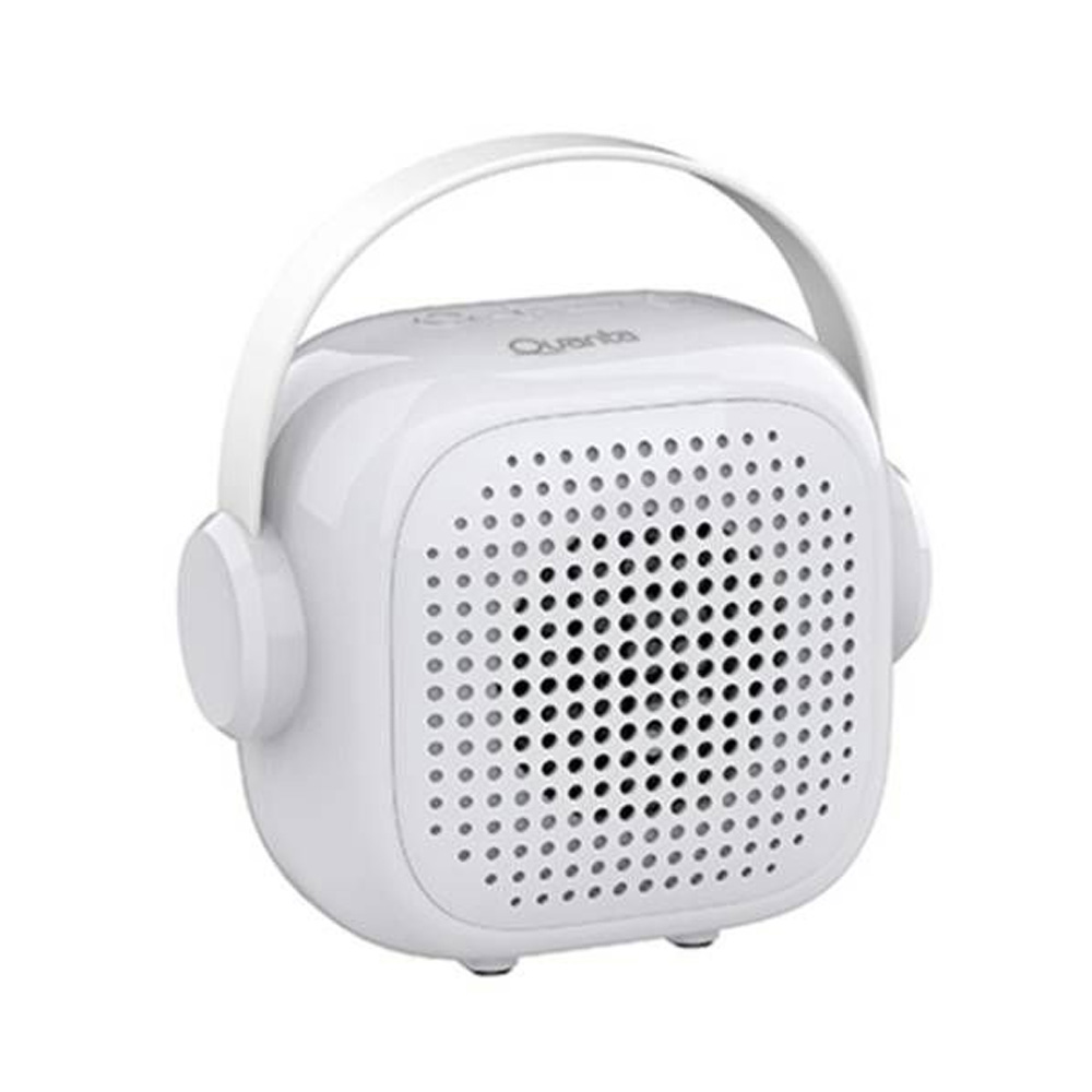 Mini Speaker Quanta QTSPB55 5W Bluetooth/ USB/ Slot para Micro SD/ FM Blanco