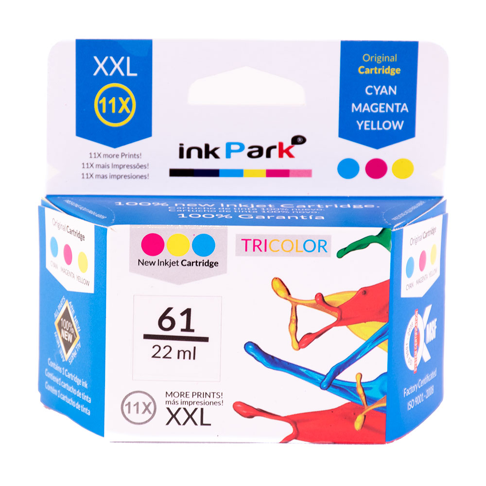 CARTUCHO INK-PARK 61XXLCOLOR