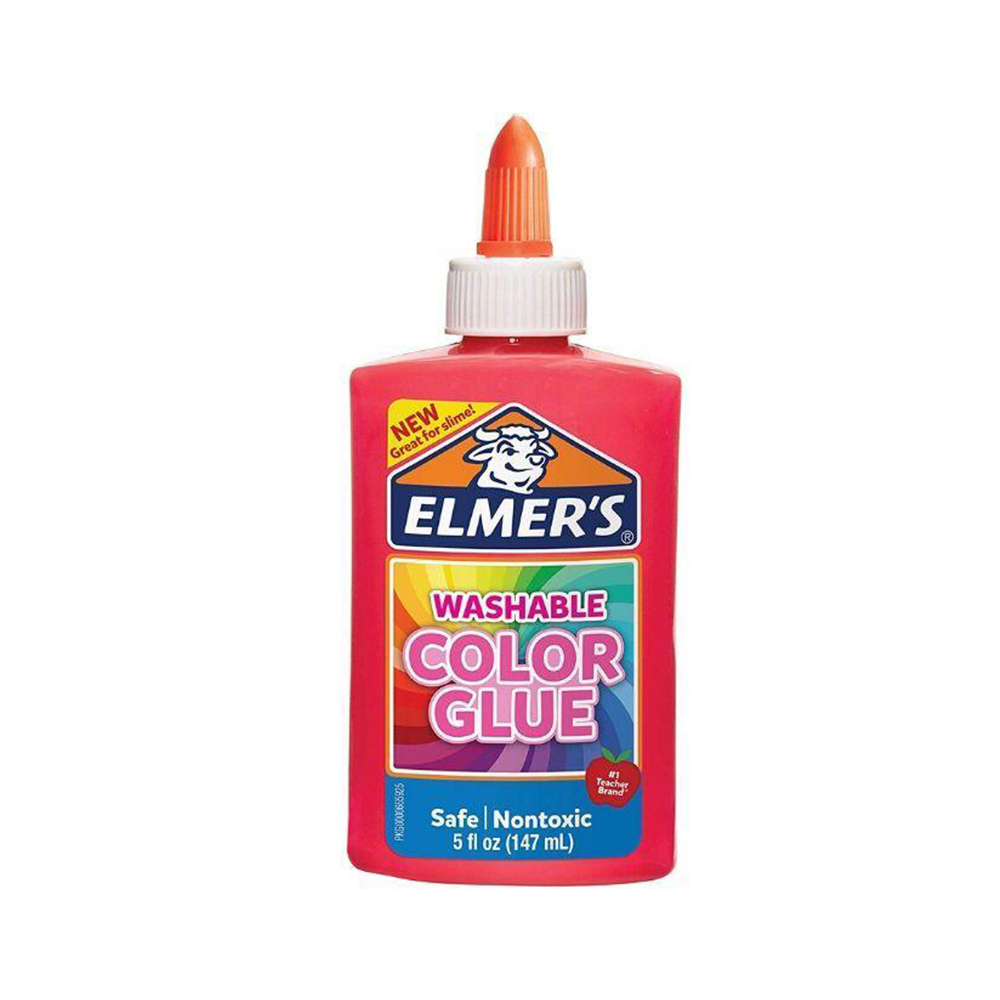Pegamento Elmers Washable glue color rosa de 147ml  2022905