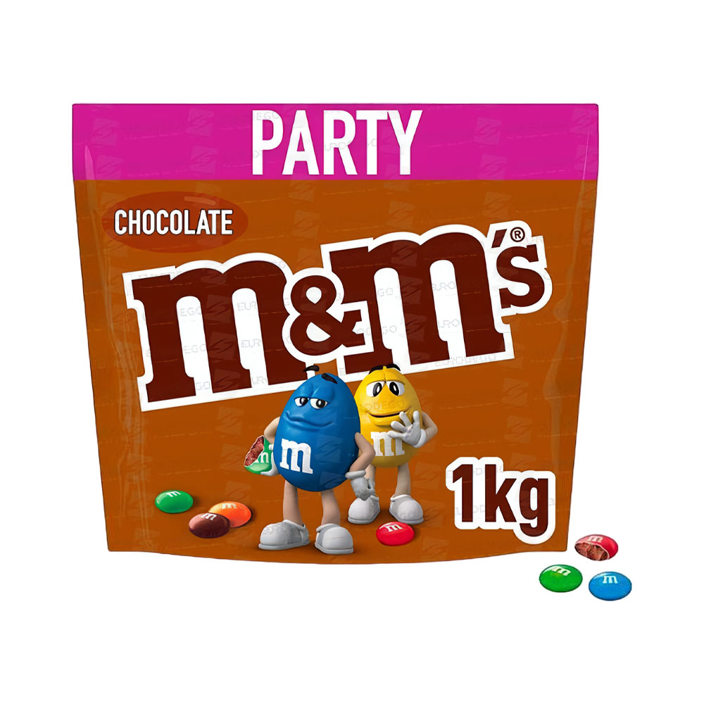 CHOCOLATE M&M MAXI POUCH 1KG