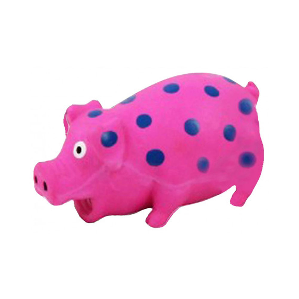 JUGUETE PARA PERRO PAWISE PIG WITH BALLS SQUEAKY