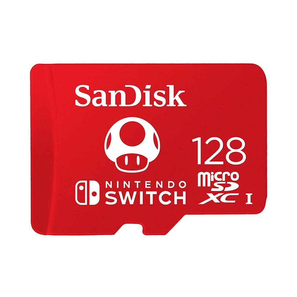MEMORIA MICRO SD SANDISK NINTENDO SWITCH 100-90 MB/S 128GB