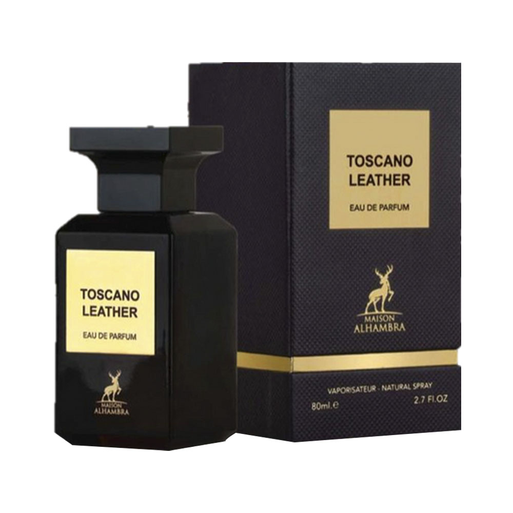 Perfume Maison Alhambra Toscano Leather Eau De Parfum 80ml