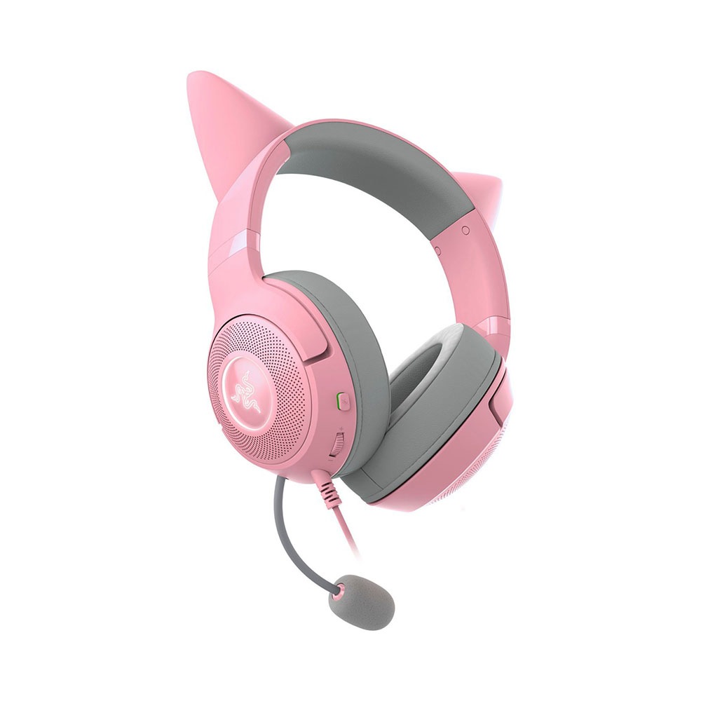 Razer Kraken Kitty Edition auriculares para juegos, The Cat Ear USB,  iluminación de croma, con cable para juegos de plataforma cruzada -  AliExpress