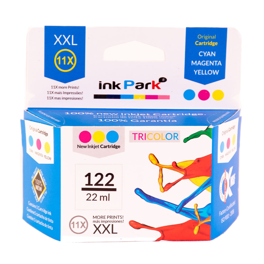 CARTUCHO INK-PARK 122XXL COLOR