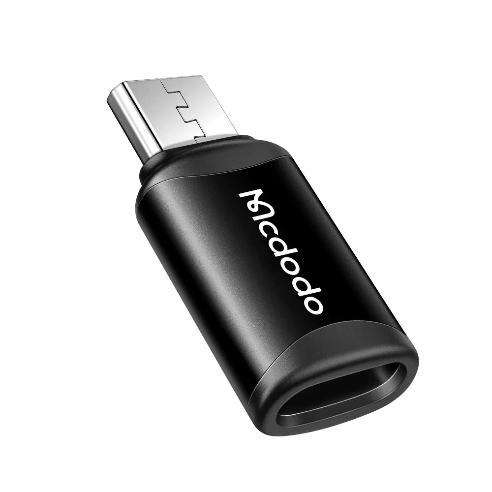 ADAPTADOR MCDODO OT-7710 LIGHTNING TO MICRO-USB BLACK
