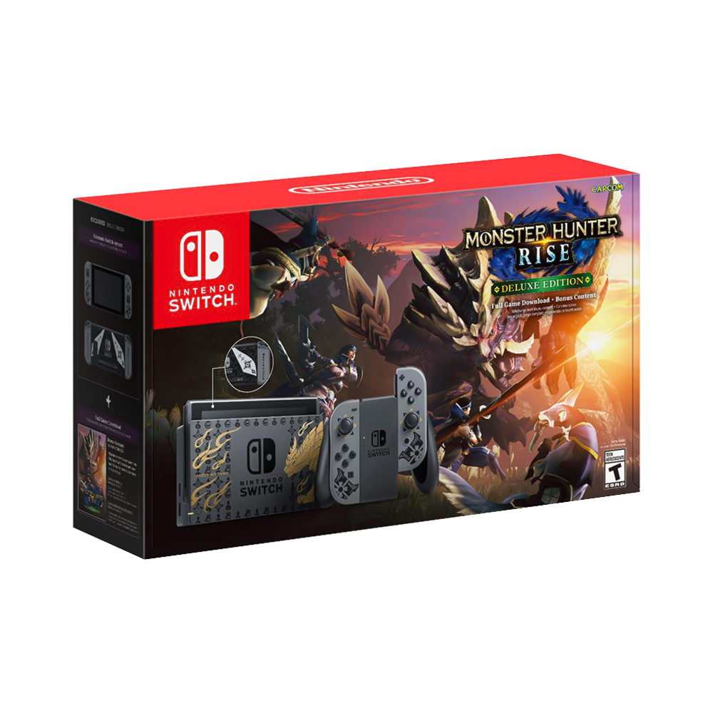 CONSOLA NINTENDO SWITCH MONSTER HUNTER DELUXE EDITION 32GB