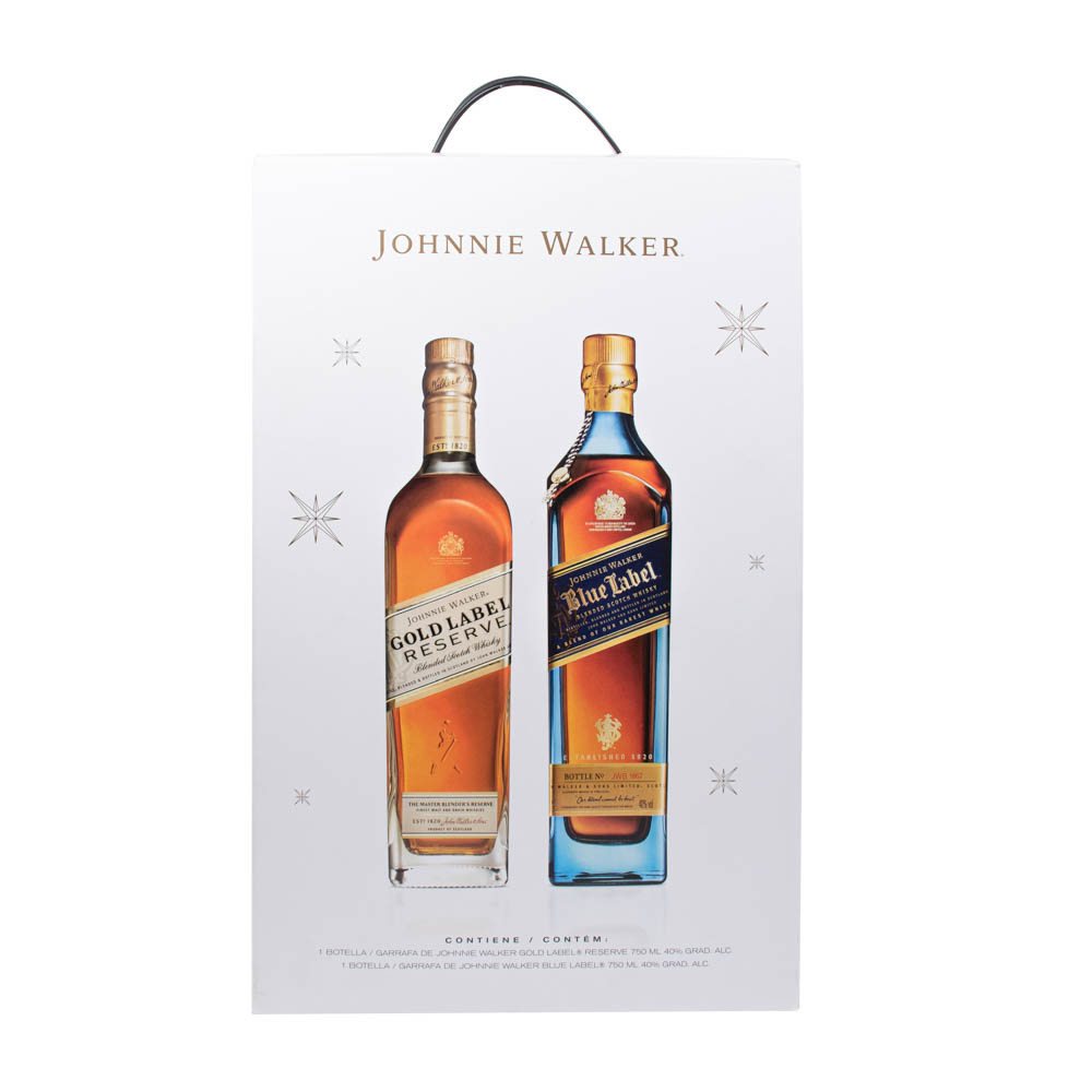 Whisky Johnnie Walker 750ml Blue +Gold
