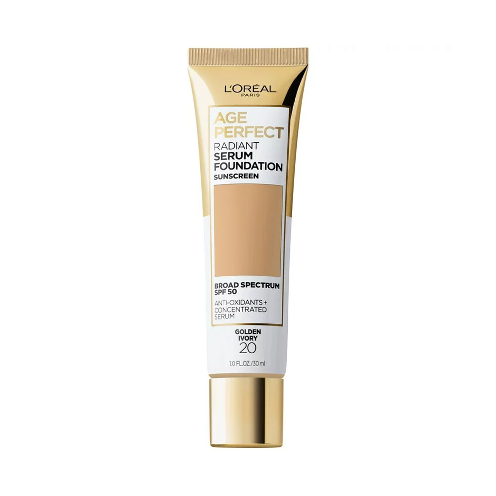 BASE DE MAQUILLAJE L'OREAL AGE PERFECT 20 GOLDEN IVORY SPF 50