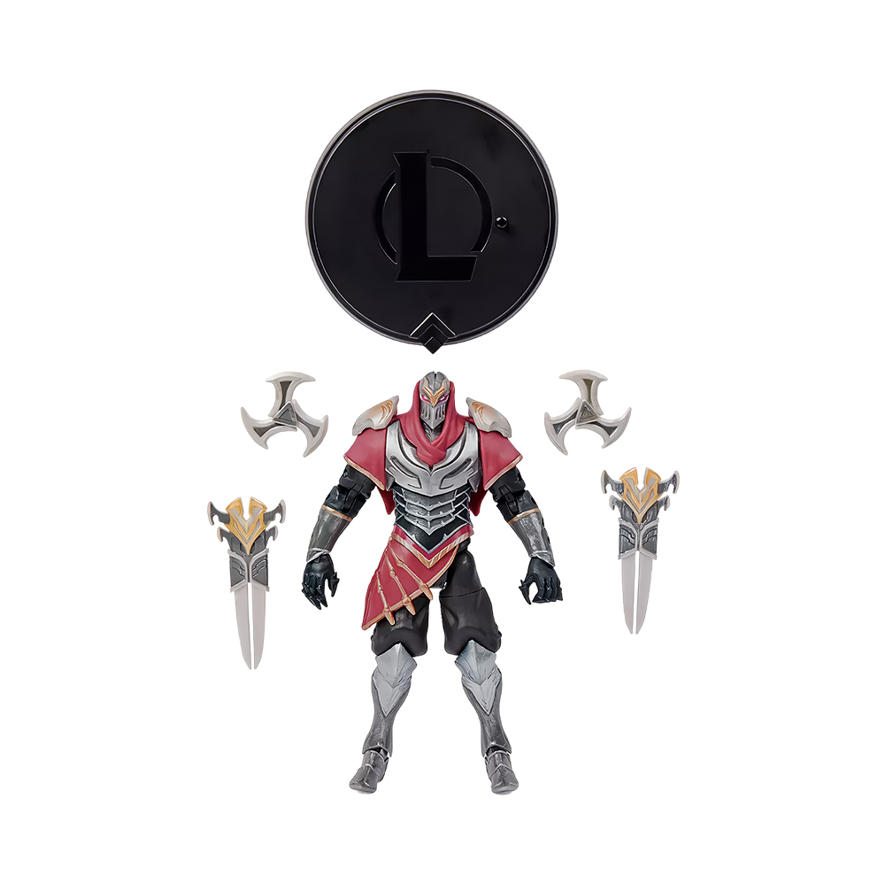 FIGURA SPIN MASTER THE CHAMPION COLLECTION LEAGUE OF LEGENDS ZED 6062261