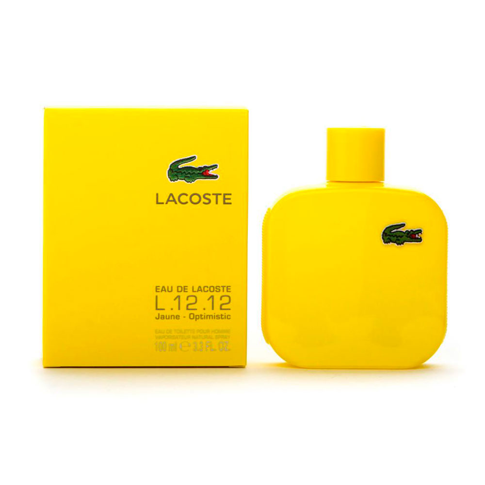 Perfume Lacoste L.12. 12 Jaune Optimistic Eau de Toilette 100ml