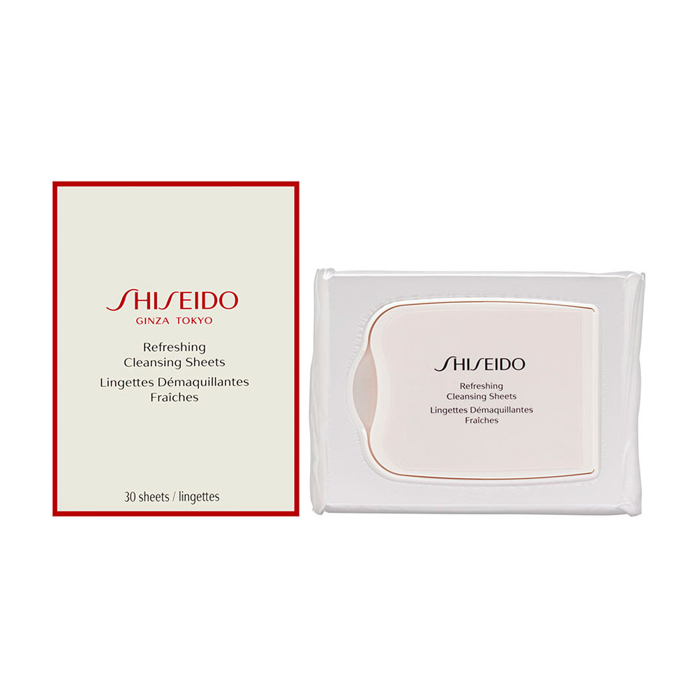 Toallitas Desmaquillantes Shiseido 30 Unidades