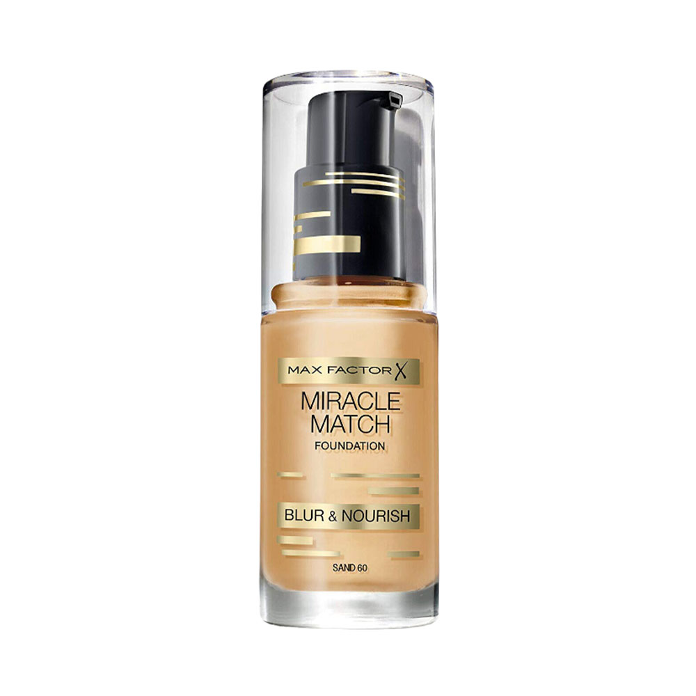 BASE MAX FACTOR MIRACLE MATCH LIQUID FOUNDATION SAND 60