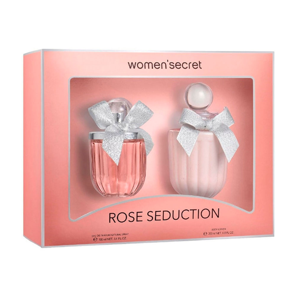 Kit Women'Secret Rose Seduction Eau de Parfum 100ml + Body Lotion 200ml