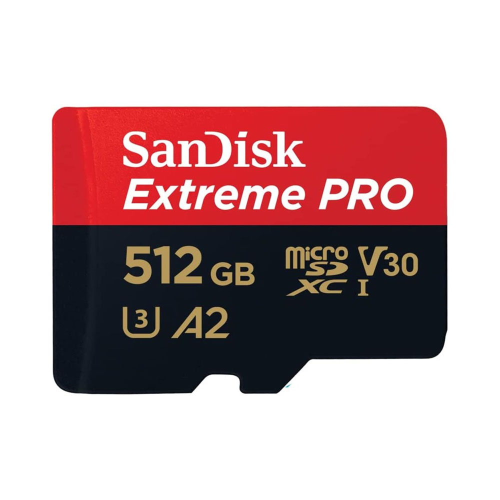 MEMÓRIA MICROSD SANDISK EXTREME DE 512GB 200MB-140MB 