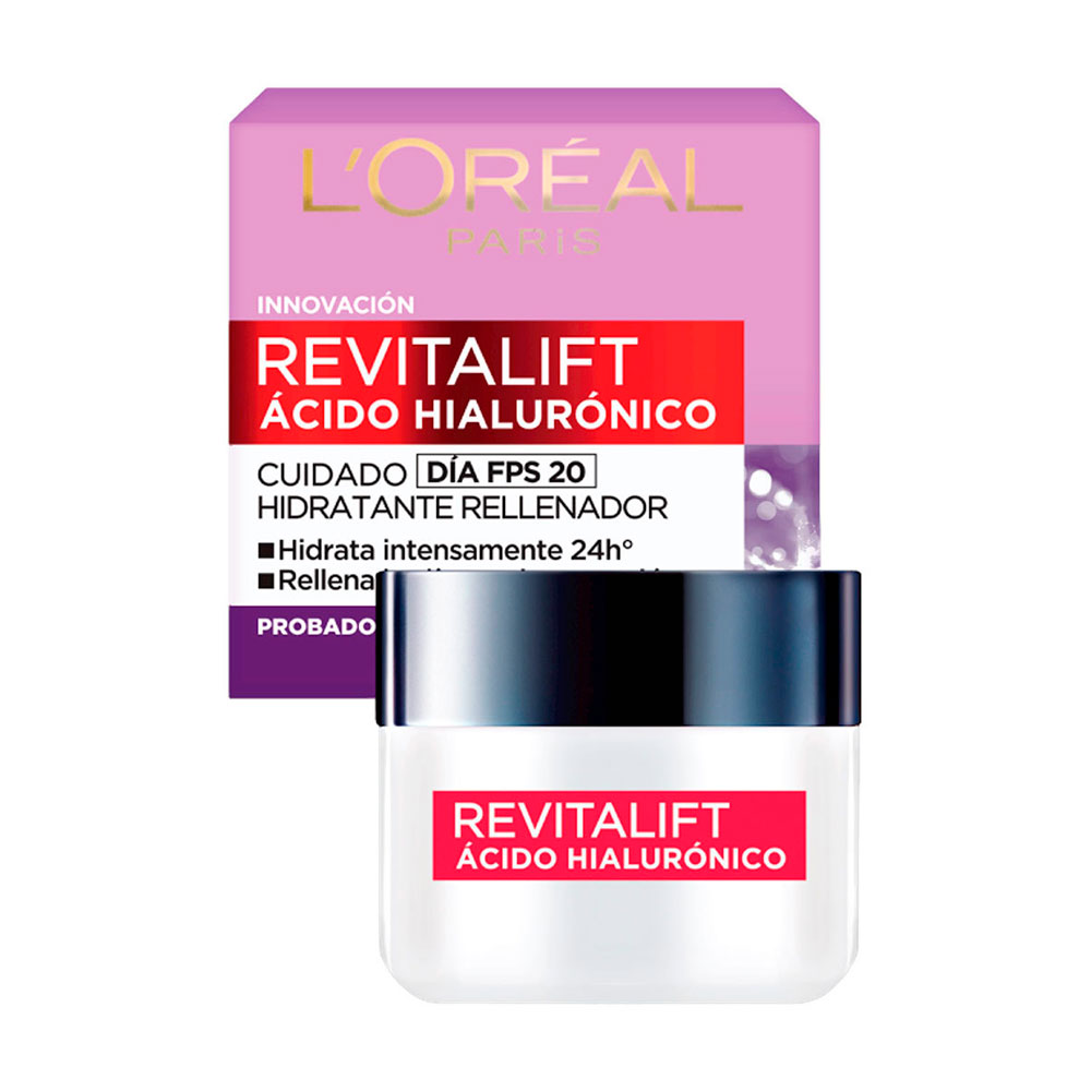 Creme Facial L'oréal Revitalift Acido Hialuronico Dia 50ml