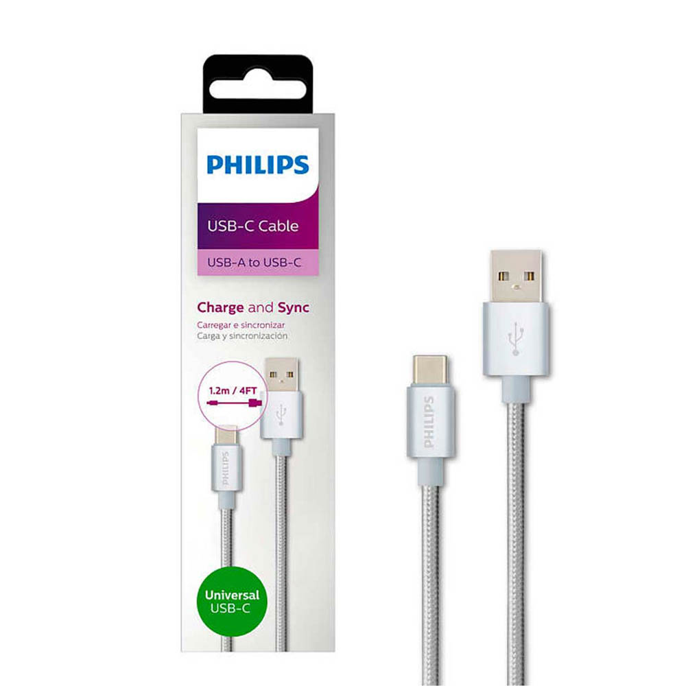 Cable Usb-C Philips Dlc2528 1.2M