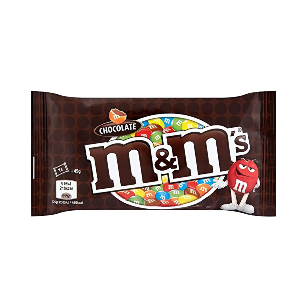 CHOCOLATE M&M SINGLE 45GR