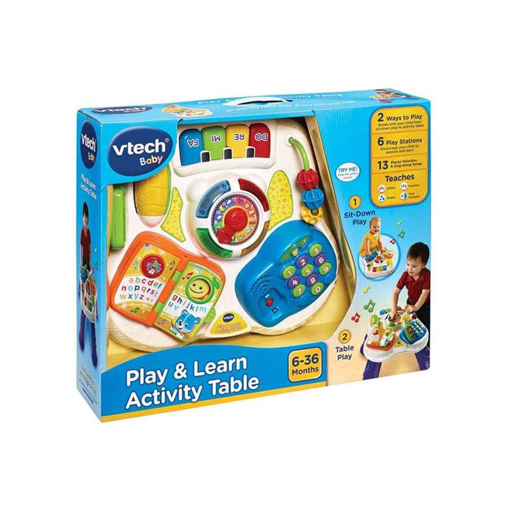 JUGUETE VTECH 80-148003 PLAY & LEARN ACTIVITY TABLE
