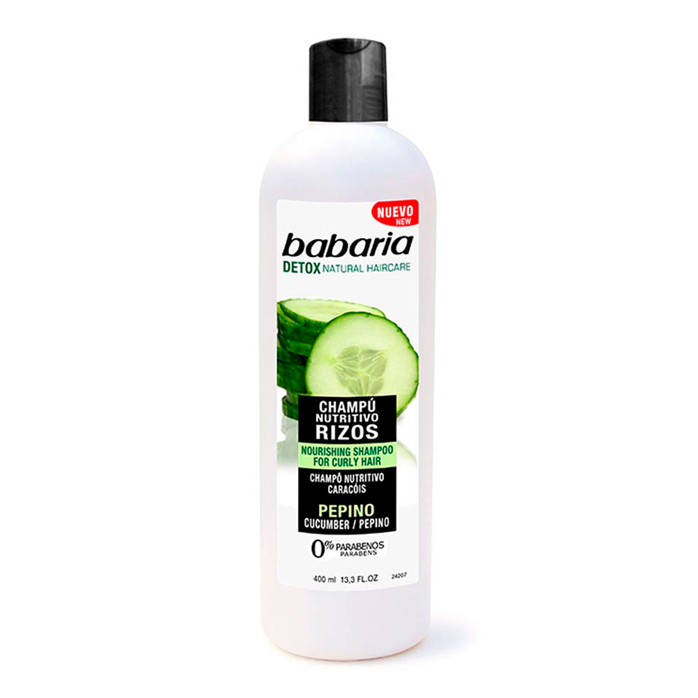 Shampoo Babaria Rizos Pepino 400ml