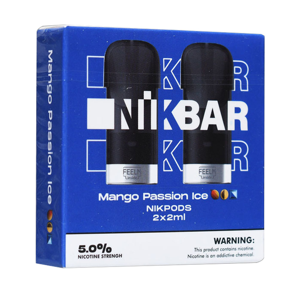 Accesorio Nikbar Filtro Pod Mango Passion Ice 5%