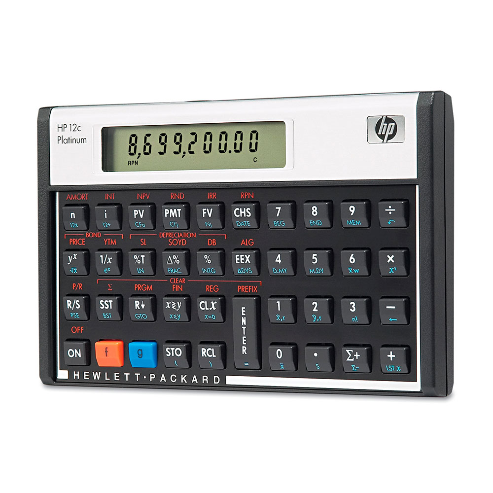 Calculadora HP 12C Platinum
