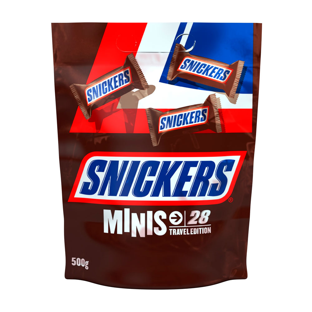 CHOCOLATE SNICKERS MINISX28 500GR