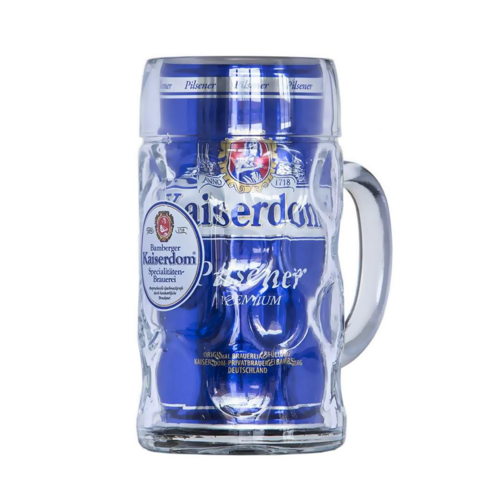 Cerveza Kaiserdom Pilsener Herb-Wurzig 1L + Vaso