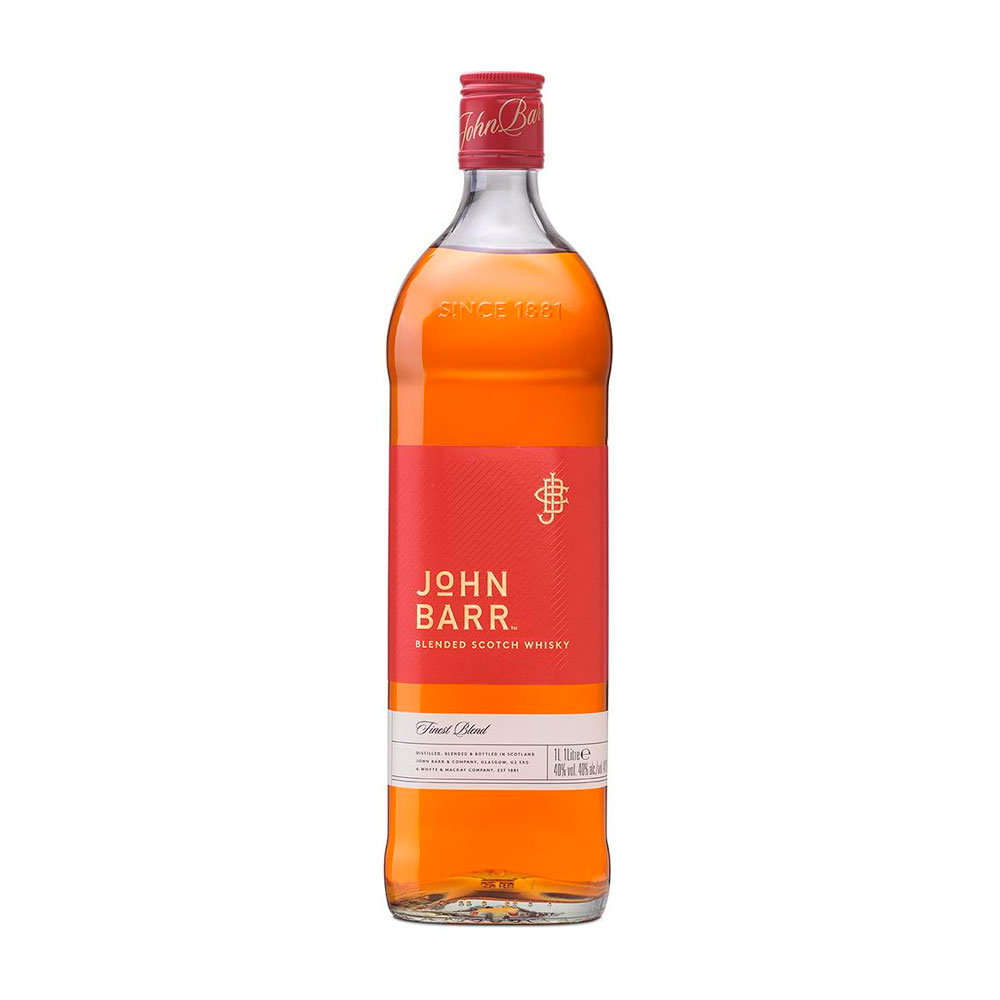 Whisky John Barr 1L Red 8 años