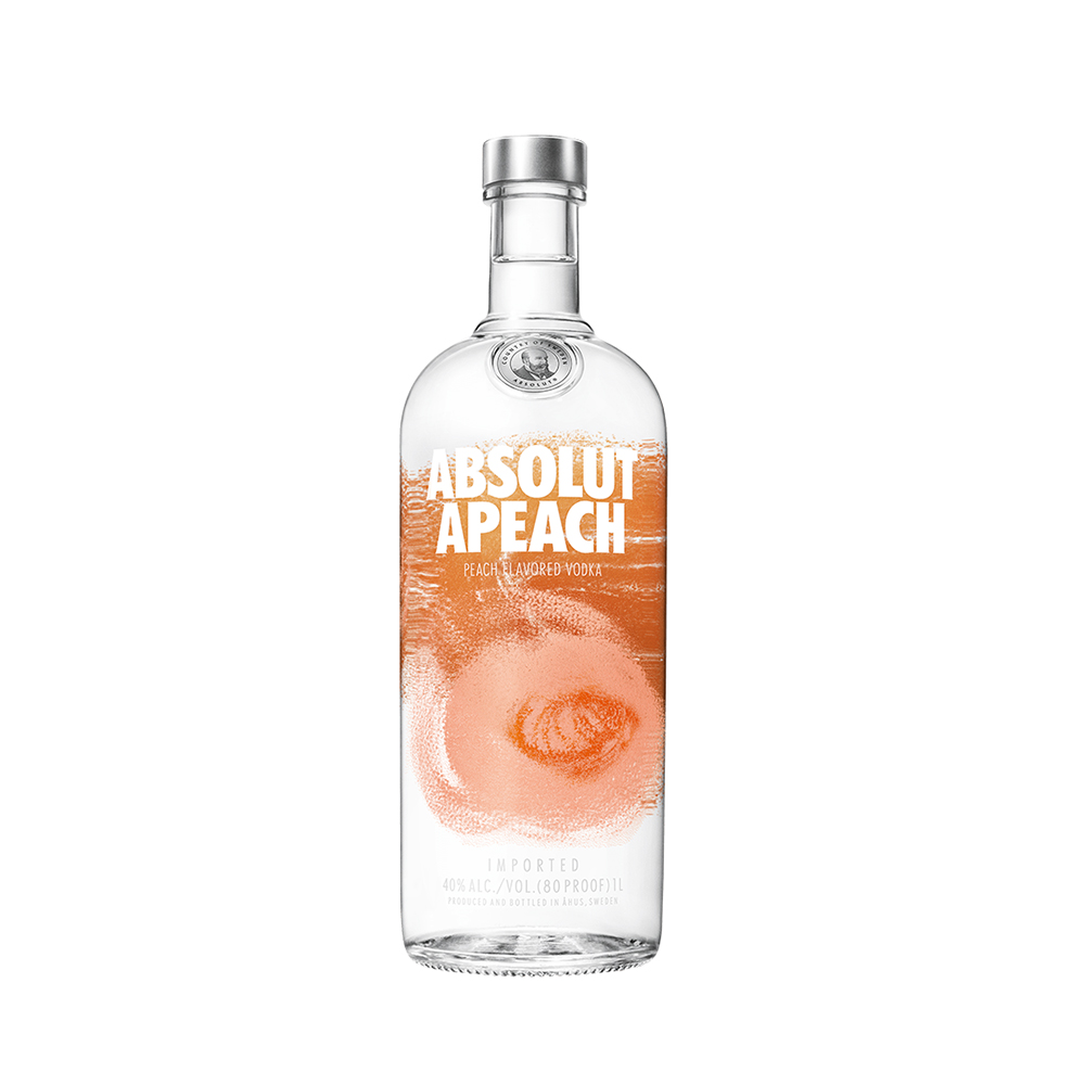 Vodka Absolut Apeach 1L
