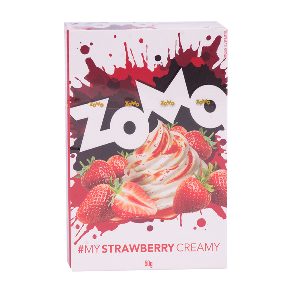 Esencia para Narguile Zomo Strawberry Creamy 50gr