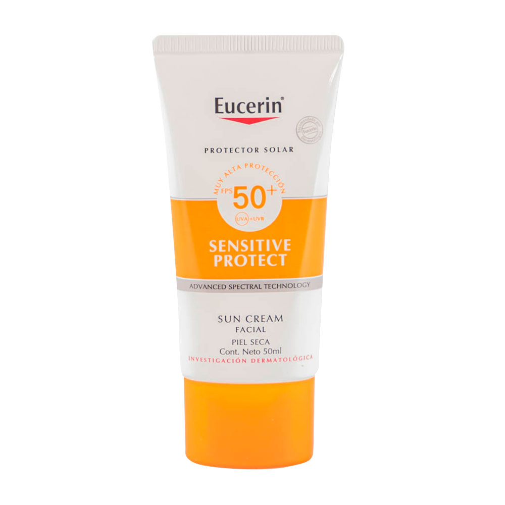 Protetor Solar Facial Eucerin Sun Cream Fps50 50ml