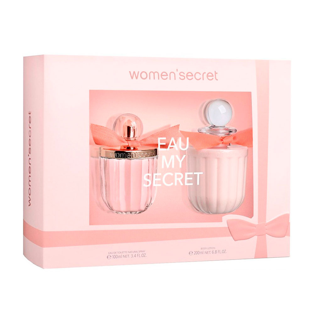 Kit Women'Secret My Secret Eau de Toilette 100ml + Body Lotion 200ml