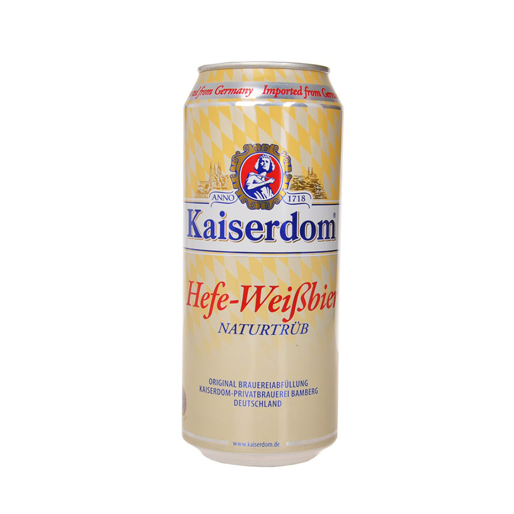 Cerveza Kaiserdom Hefe-Weibbier Naturtrub Lata 500ml