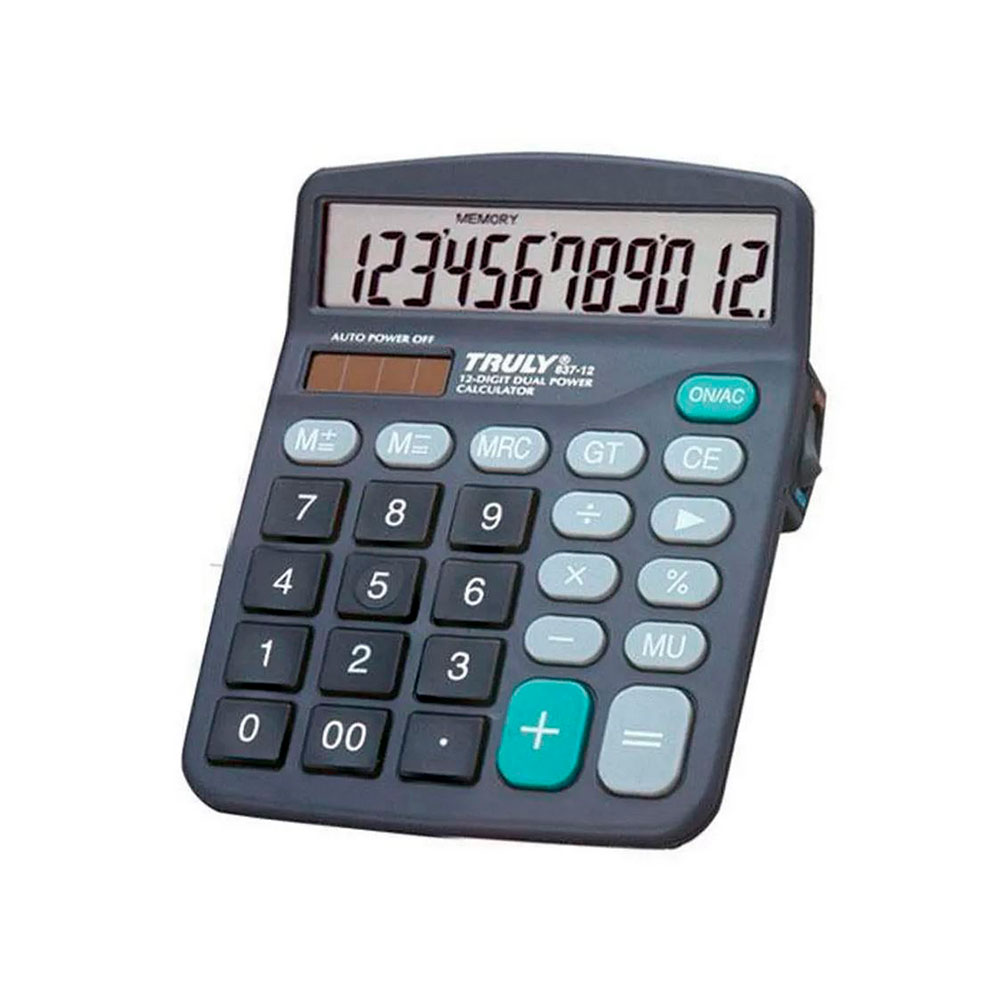 Calculadora Truly  837-12 DIGITOS