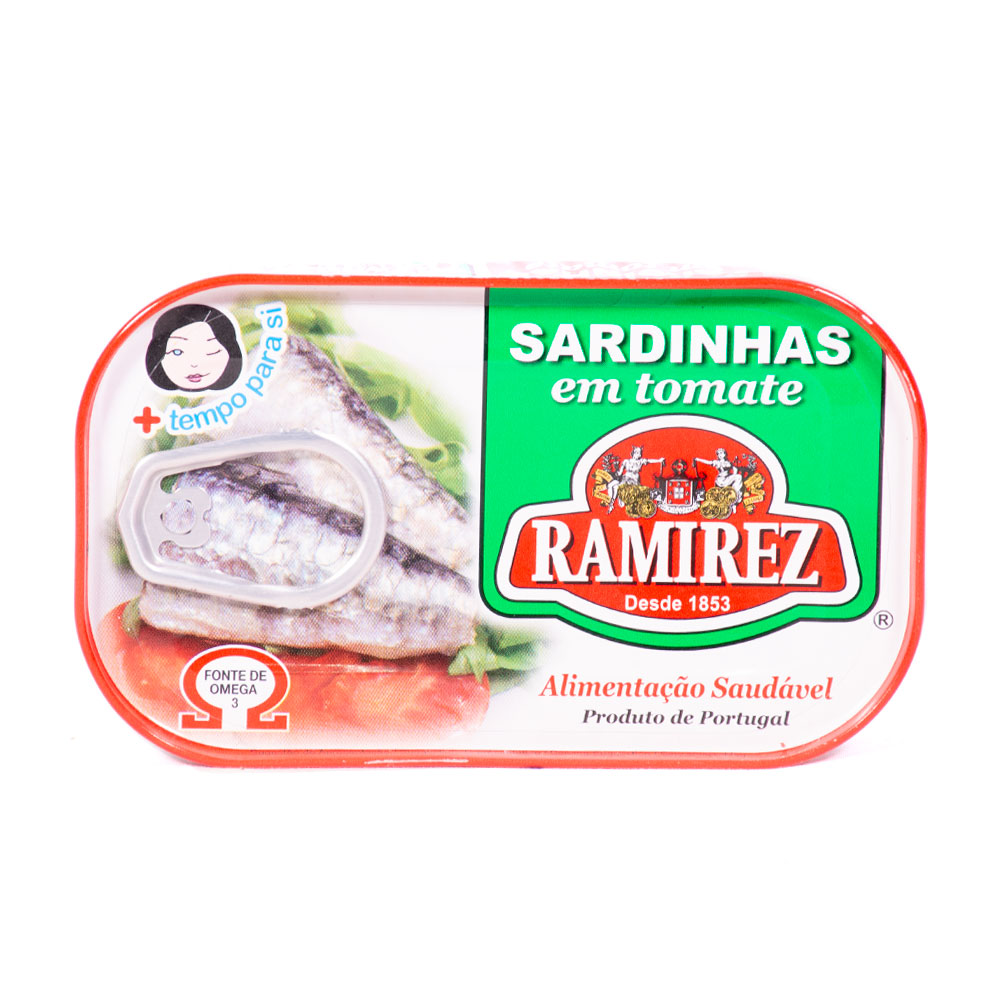 SARDINAS RAMIREZ EN TOMATE 125G