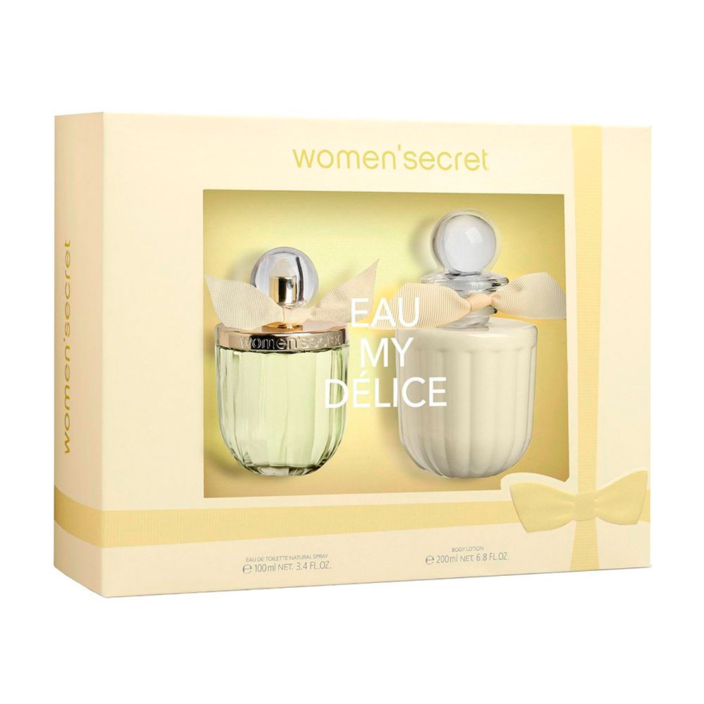 Kit Women'Secret Eau My Delice Eau de Toilette 100ml + Body lotion 200ml