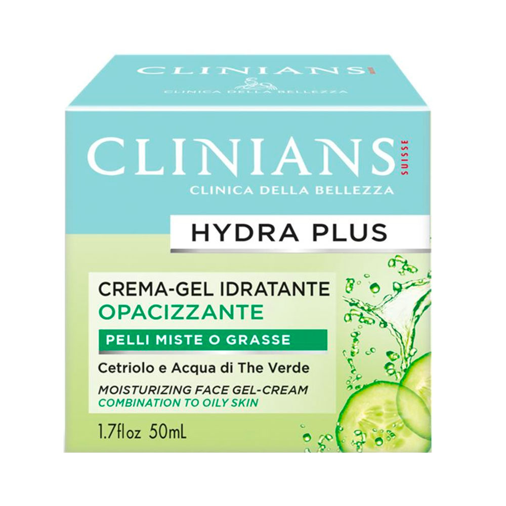 Creme Facial Clinians Hydra Plus Gel Opacizzante 50ml