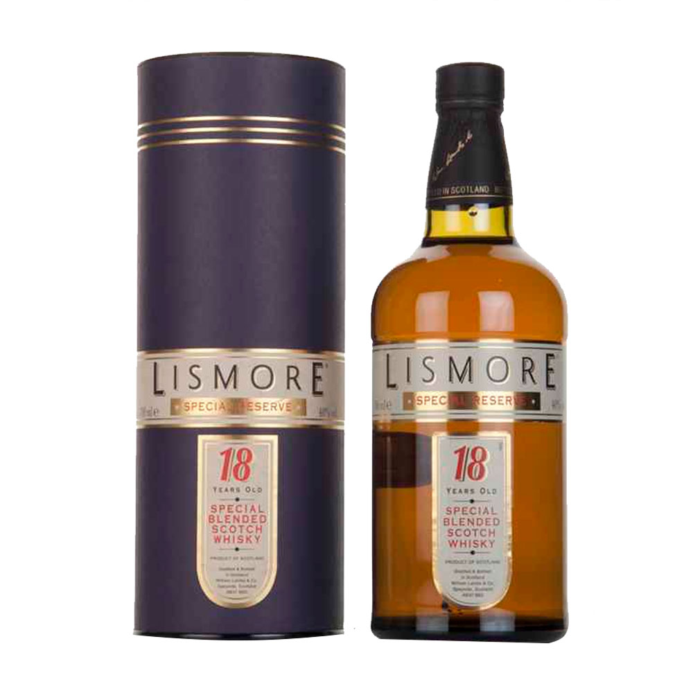 Whisky Lismore 700ml 18 Años Special Rva